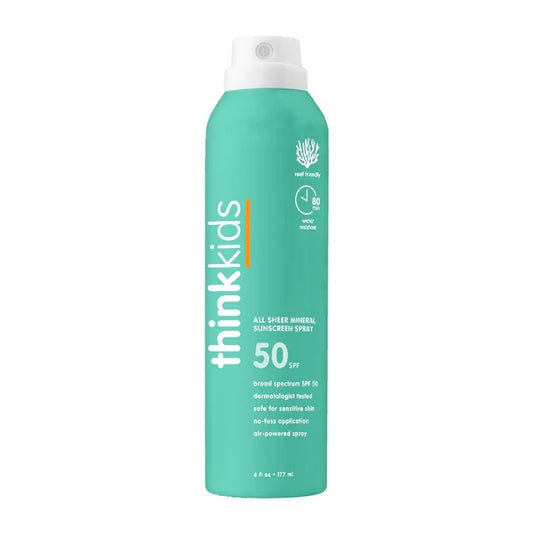 ThinkSport Kids SPF 50 All Sheer Mineral Sunscreen Spray