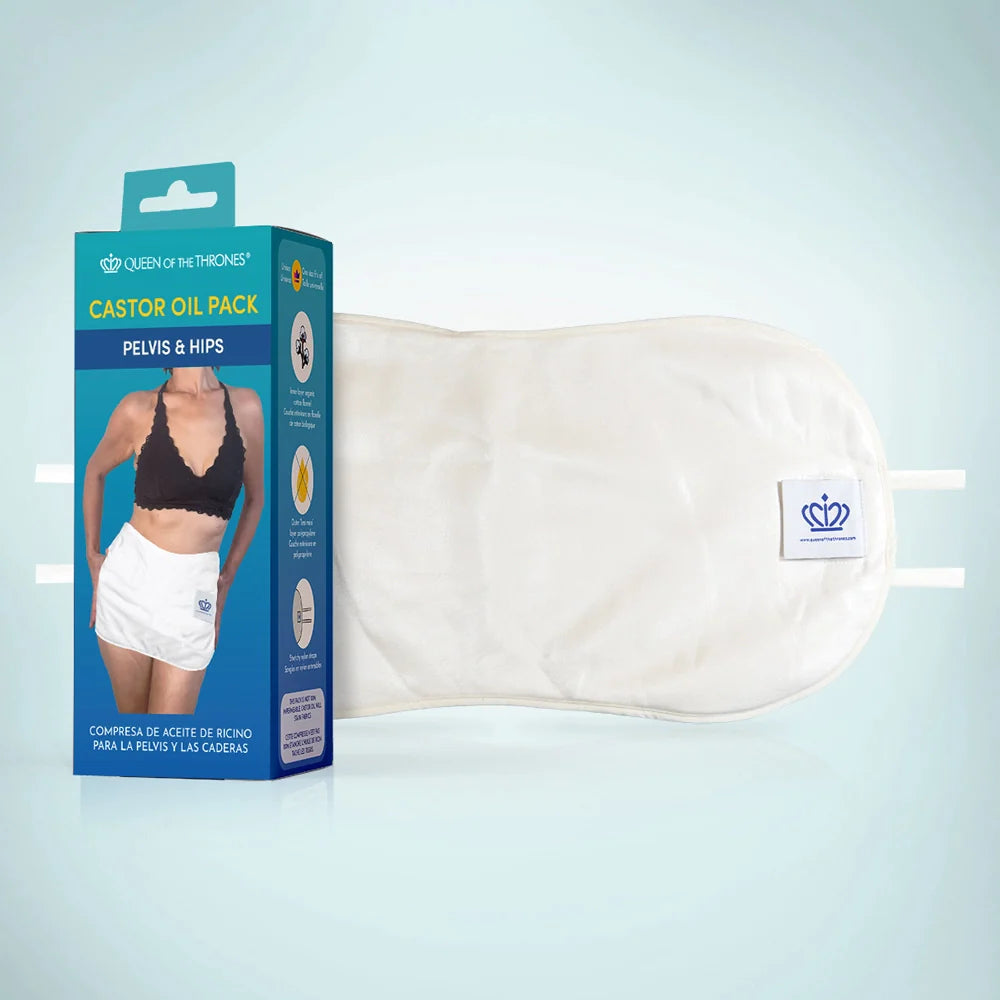 Castor Oil Pack for Pelvis & Hips
