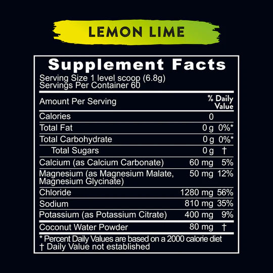 Re-Lyte Hydration - Lemon Lime - 60 Servings