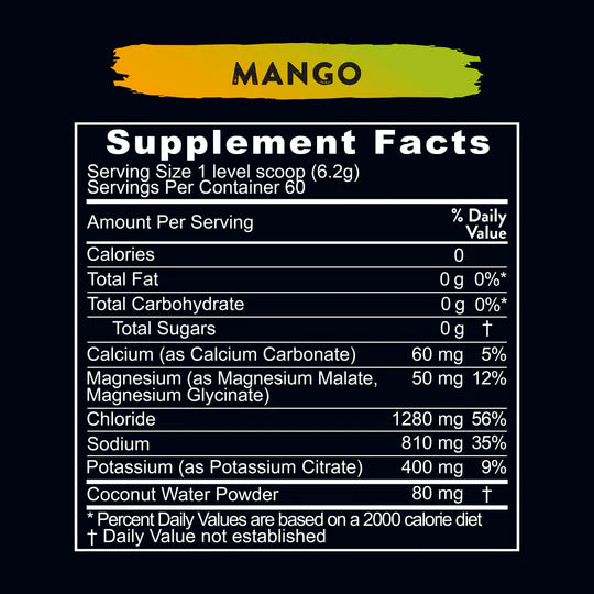 Re-Lyte Hydration - Mango - 60 Servings