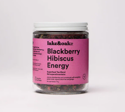 Blackberry Hibiscus Energy Tea