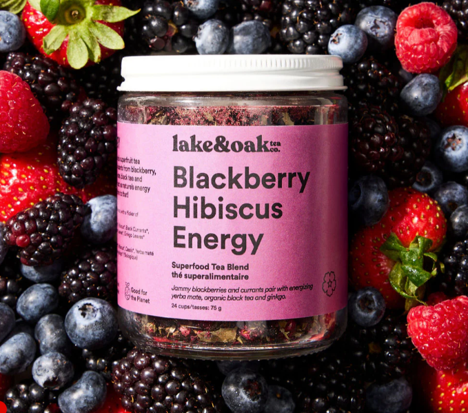 Blackberry Hibiscus Energy Tea
