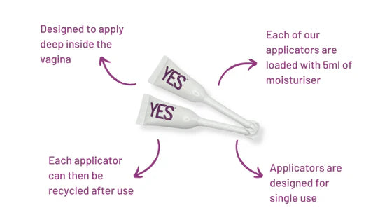 YES VM Vaginal Moisturizing Applicators