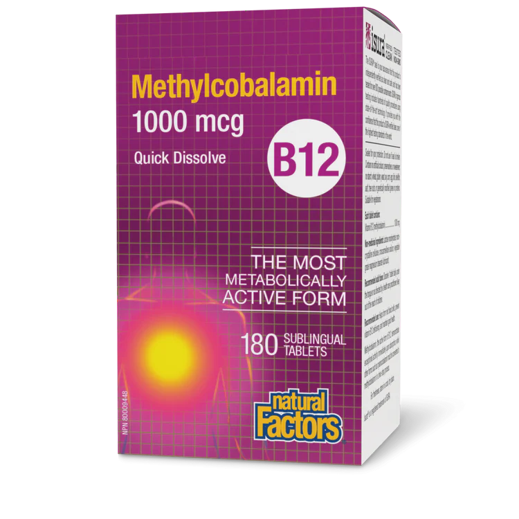 B12 Methylcobalamin (1000 mcg)