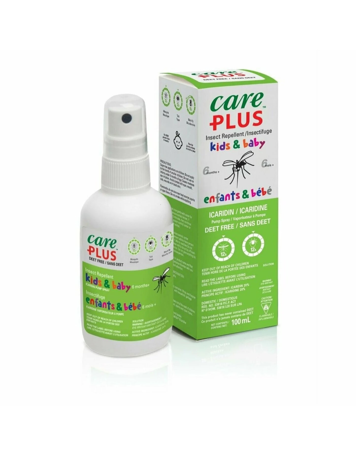 Care Plus Icaridin Insect Repellant for Kids & Baby 200ml