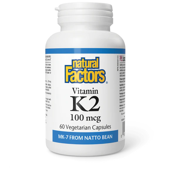 Vitamin K2 100mcg 60 capsules