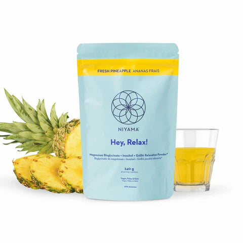 Hey Relax Magnesium Relaxation Powder - Fresh Pineapple