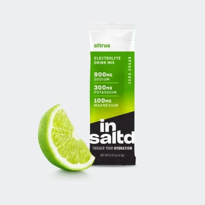 Insaltd Electrolyte Drink Mix - Citrus - 28 Stick Pack