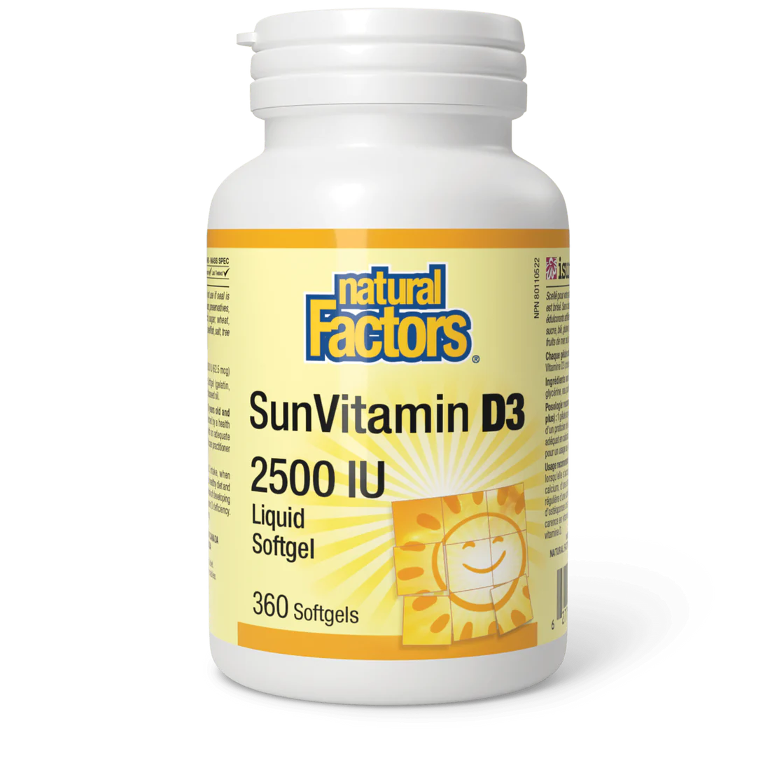 SunVitamin D3 2500 IU