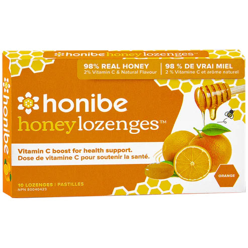 Honibe Honey Lozenges - Vitamin C & Orange