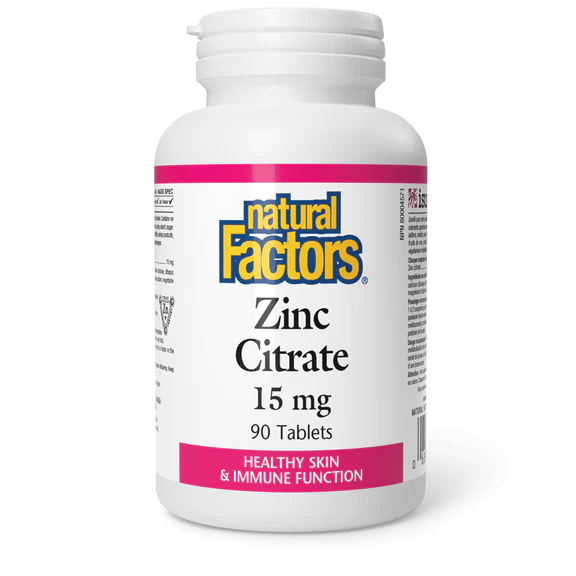 Zinc Citrate 15 mg