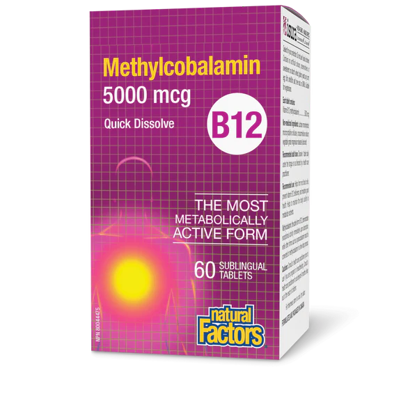 B12 Methylcobalamin (5000 mcg)
