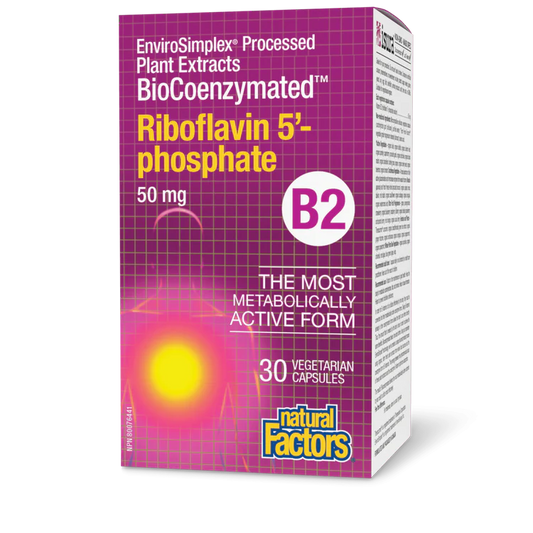 BioCoenzymated Riboflavin 5’-Phosphate - B2 50 mg