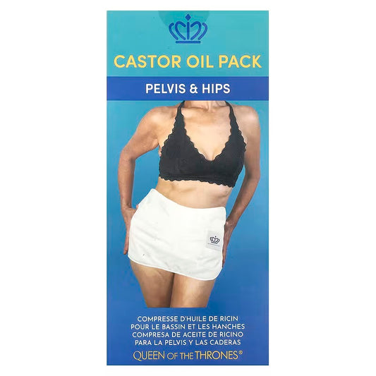 Castor Oil Pack for Pelvis & Hips