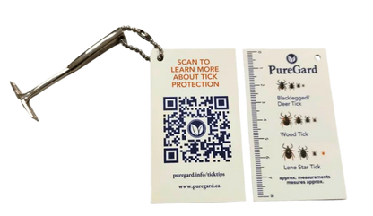 Evict-A-Tick™: Lifter (Tick Remover) with Keychain