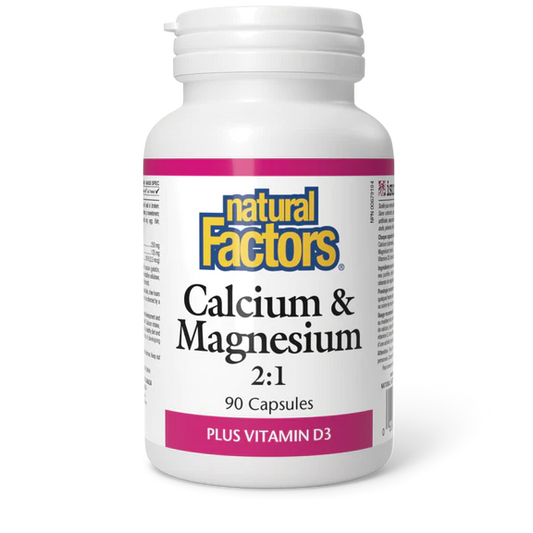 Calcium & Magnesium 2:1 Plus Vitamin D3