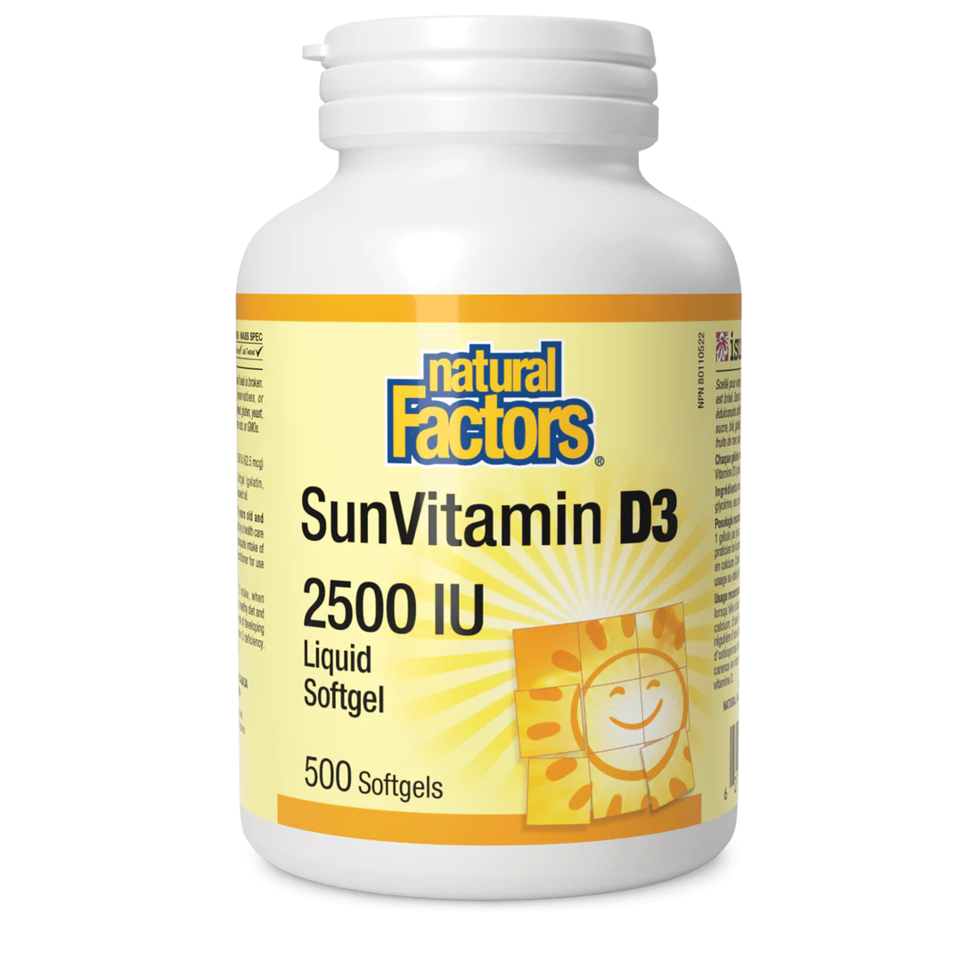 SunVitamin D3 2500 IU