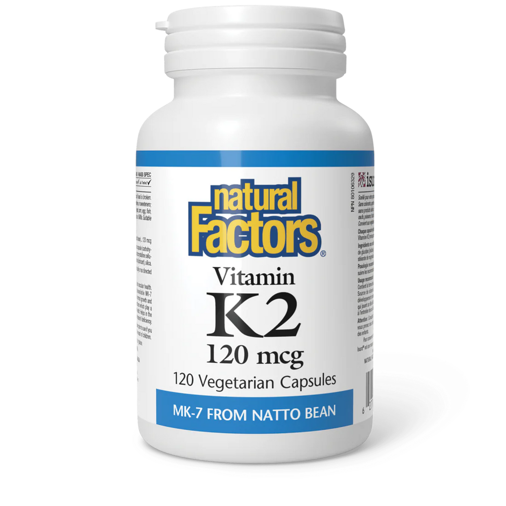 Vitamin K2 120mcg - 120 Capsules