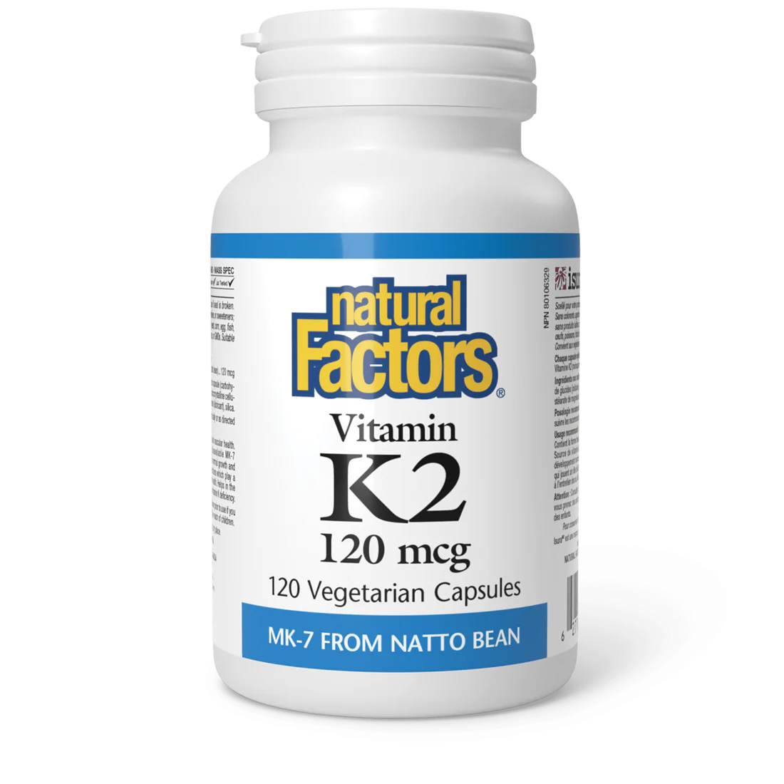 Vitamin K2 120mcg - 120 Capsules