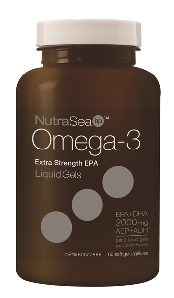 NutraSea HP Omega-3 Extra Strength EPA Liquid Gels