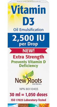 Vitamin D3 2,500 IU Extra Strength Liquid