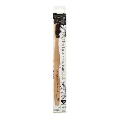 Charcoal Bamboo Toothbrush