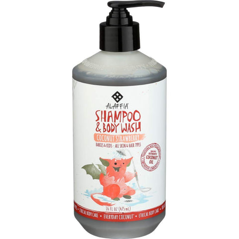 Kids Shampoo & Body Wash - Coconut Strawberry
