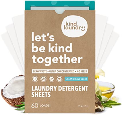 Kind Laundry Detergent Sheets - Ocean Breeze