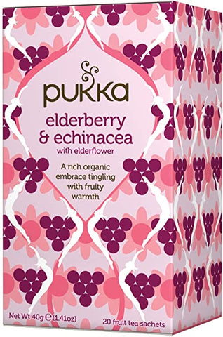 Eldeberry & Echinacea Organic Herbal Tea
