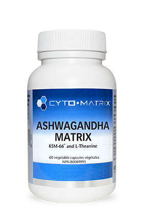 Cyto-Matrix Ashwagandha capsules bottle