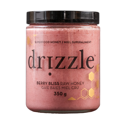 Drizzle Berry Bliss Raw Honey - Antioxidant Blend