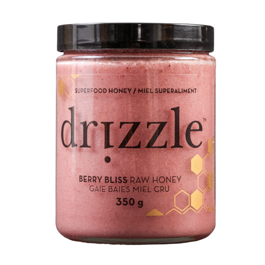 Drizzle Berry Bliss Raw Honey - Antioxidant Blend