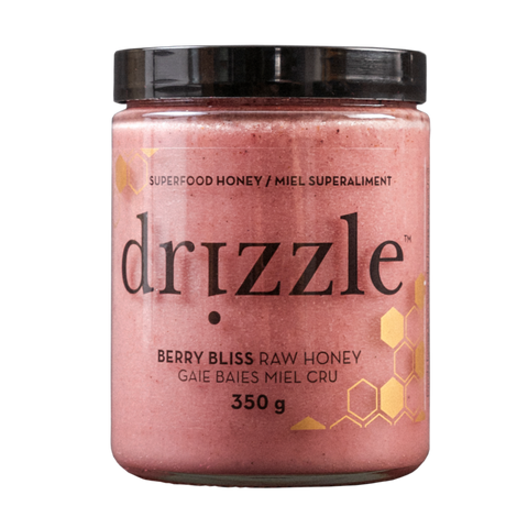 Drizzle Berry Bliss Raw Honey - Antioxidant Blend