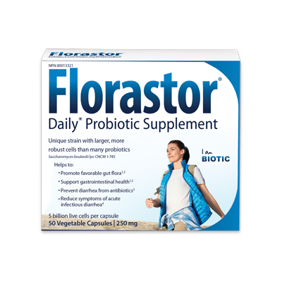 Florastor Daily Probiotic Supplement