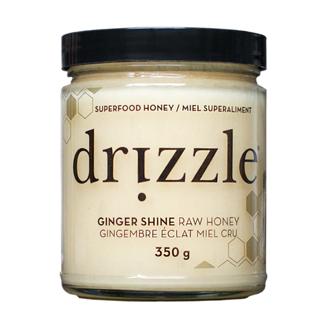 Drizzle Ginger Shine Raw Honey - Immunity Boost Blend