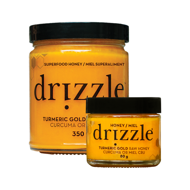 Drizzle Turmeric Gold Raw Honey - Anti-Inflammatory Blend