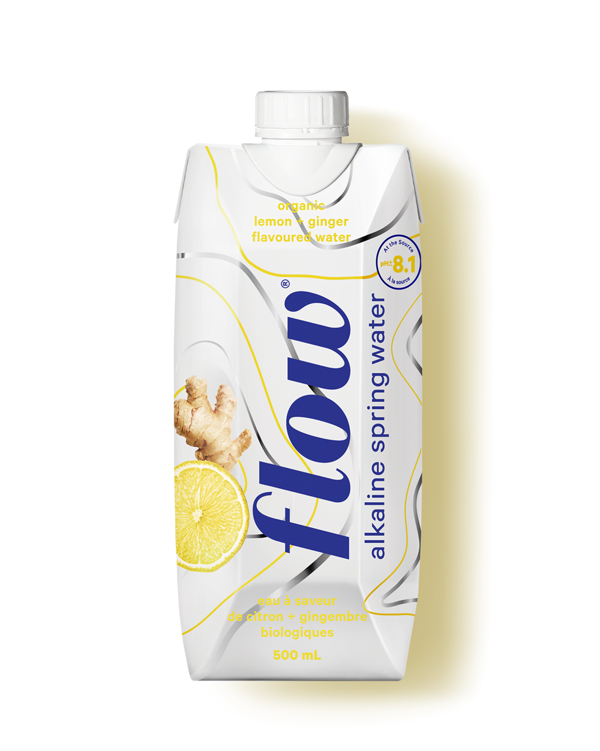 Lemon + Ginger Alkaline Spring Water