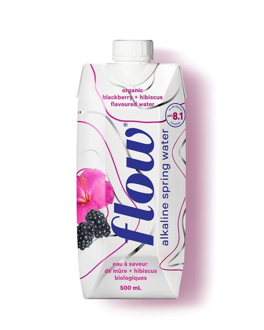 Blackberry + Hibiscus Alkaline Spring Water