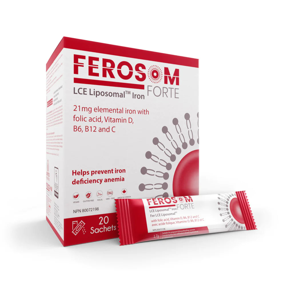 Ferosom Forte LCE Liposomal Iron Supplement