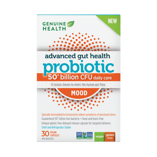 Advanced Gut Health Mood-Supporting Probiotic 50 Billion