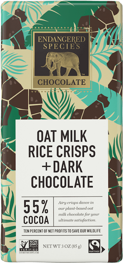 Oat Milk, Rice Crisp + Dark Chocolate