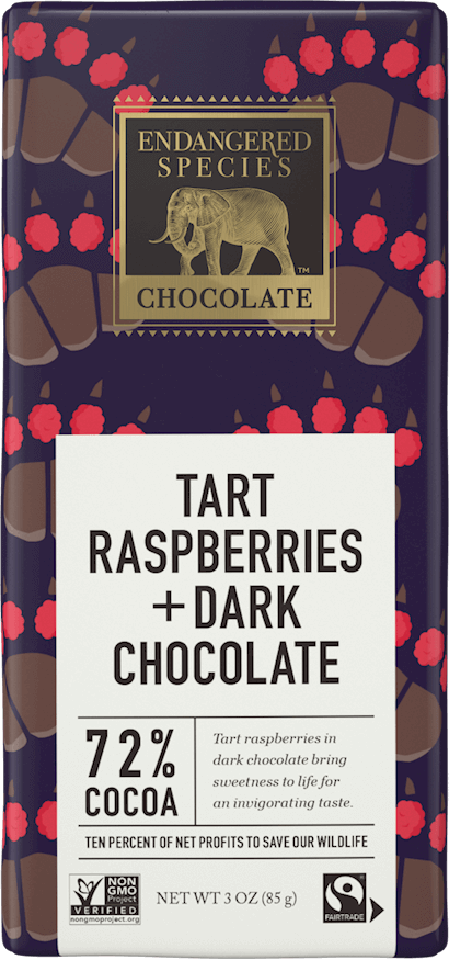 Tart Raspberries + Dark Chocolate