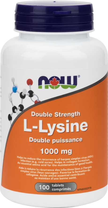 L-Lysine Double Strength (1000 mg)