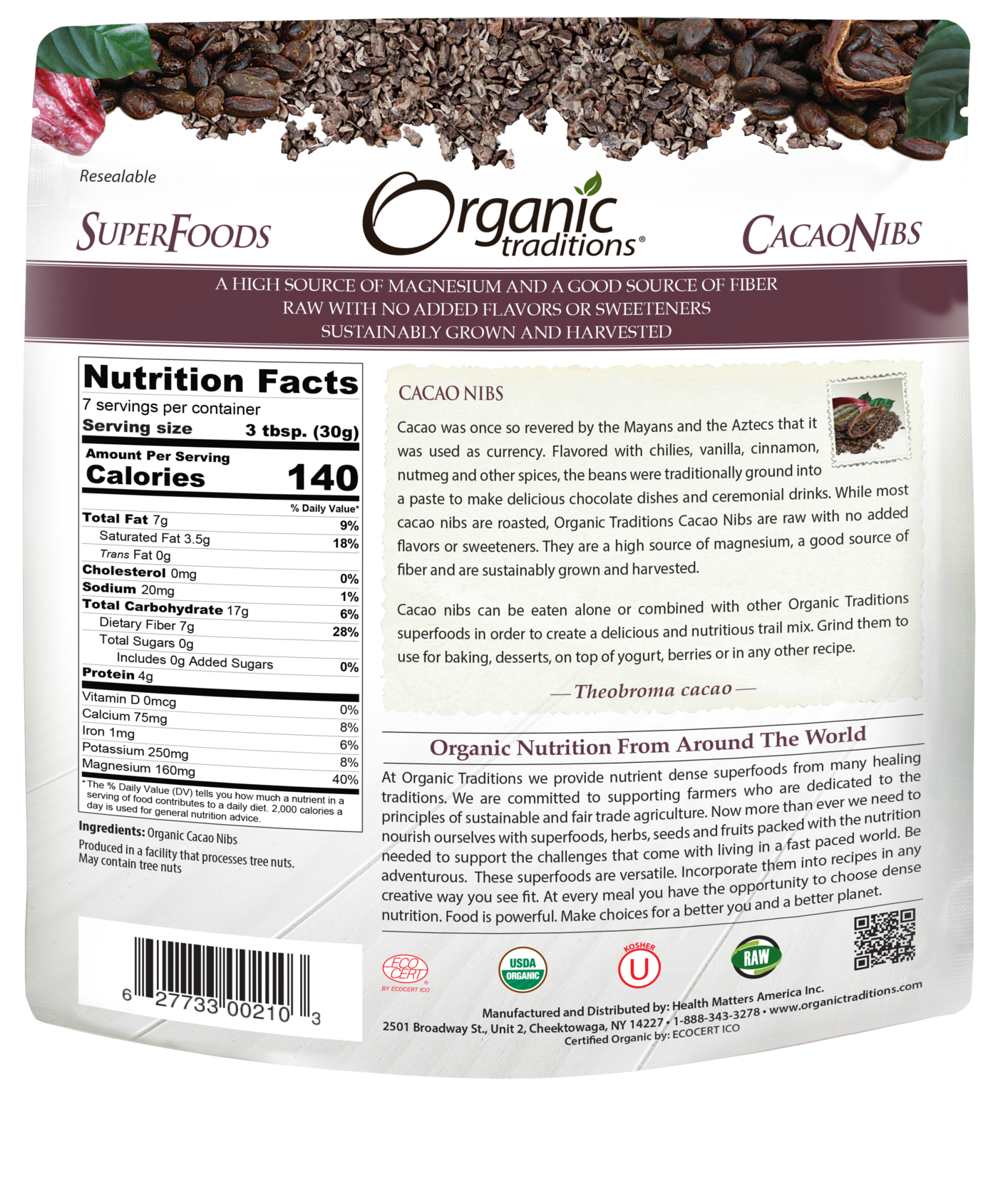 Organic Cacao Nibs