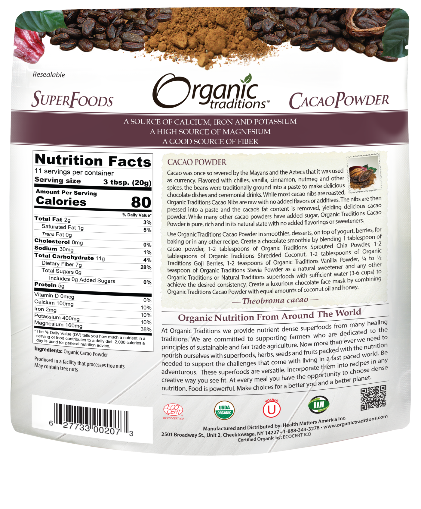 Organic Cacao Powder