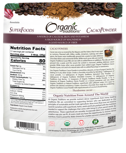 Organic Cacao Powder