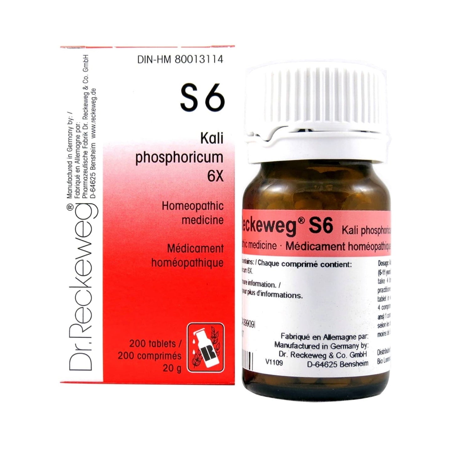 S6 Kali phosphoricum 6X