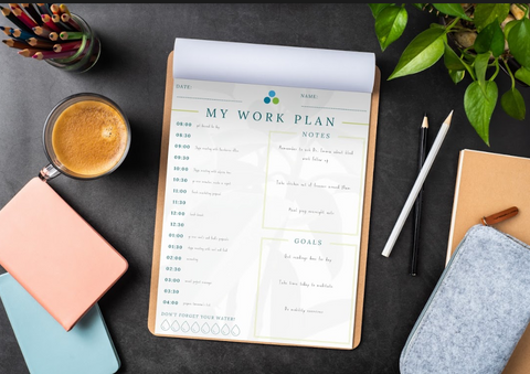 My Daily Work Plan - FREE DOWNLOAD