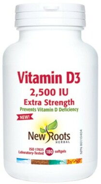 Vitamin D3 2,500 IU Extra Strength