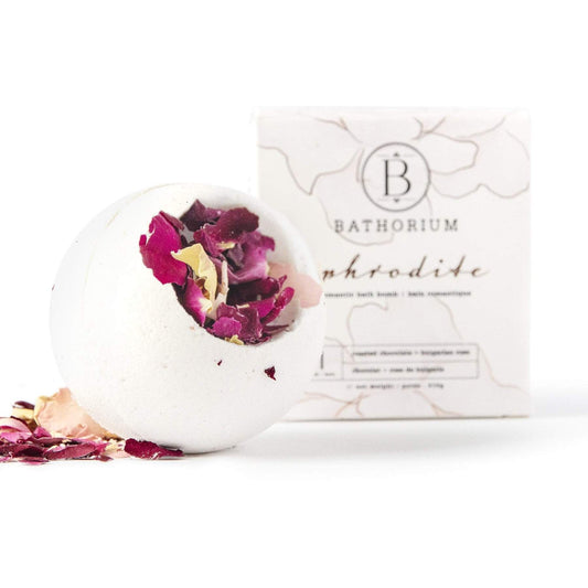 Aphrodite Chocolate & Bulgarian Rose Bath Bomb